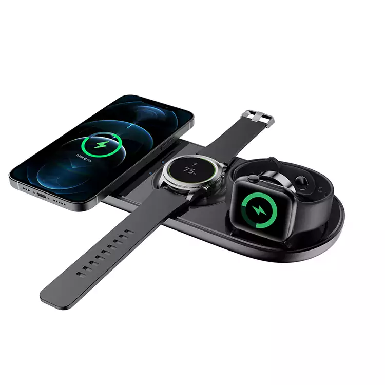 Come può un caricatore wireless 3 in 1 piatto semplificare la tua vita?