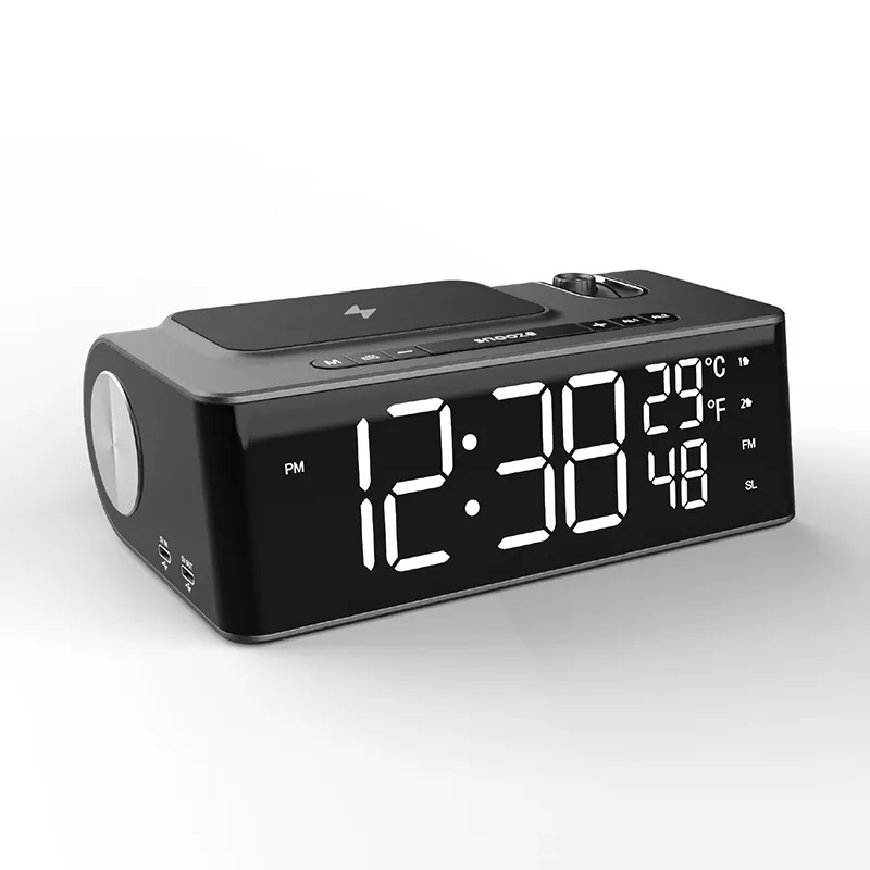 Perché dovresti prendere in considerazione un dispositivo di ricarica wireless per radiosveglia digitale per la tua camera da letto moderna