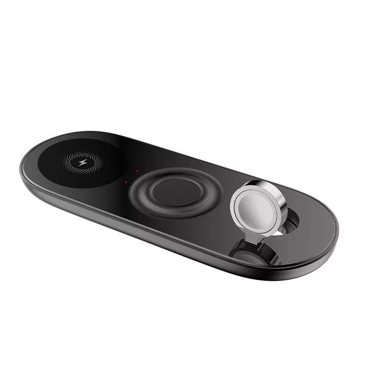Caricabatterie wireless piatto 3 in 1