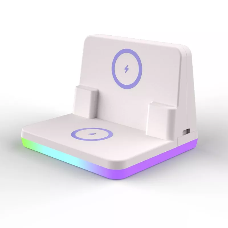 Caricabatterie wireless magnetico in plastica
