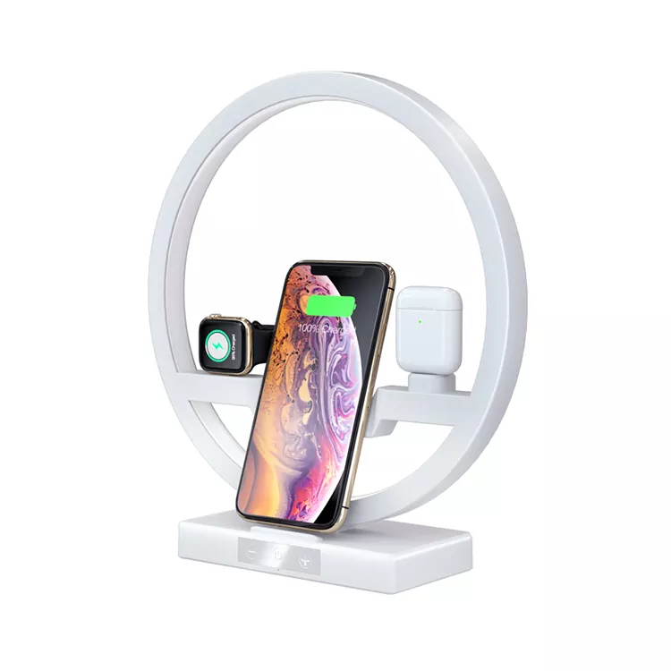 Caricabatterie wireless magnetico rotondo